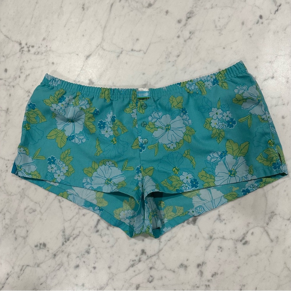 abercrombie kids Mod Floral Print Pajama Shorts